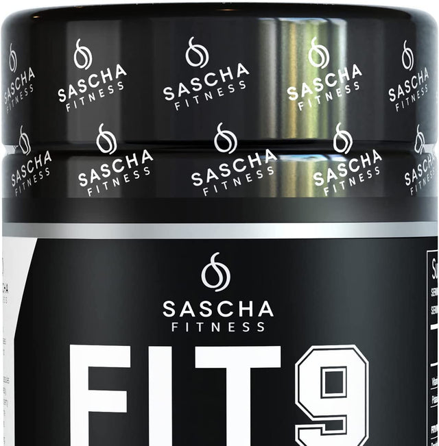 Sascha Fitness Fat Loss Pills | Collagen Support | Fluid Balance | FIT9 Ingredients: 7Keto + Uva Ursi, Gotu Kola, L-Theanine,Gingko Biloba,Dim,Green Tea | Weight Loss Supplements-Vegan-120 Natural Cap