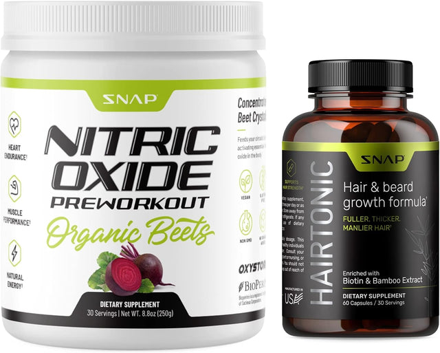 Pre-Workout Beets + Men'S Hair Growth (2 Products)