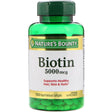 Natures Bounty Super Potency Biotin 5000 Mcg 150 Each