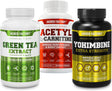 Jacked Factory Green Tea Extract, Acetyl L-Carnitine, Yohimbine Extract