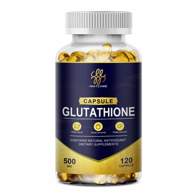 IMATCHME 500MG Glutathione Anti-Aging anti Wrinkles Diet Supplement- 120CT