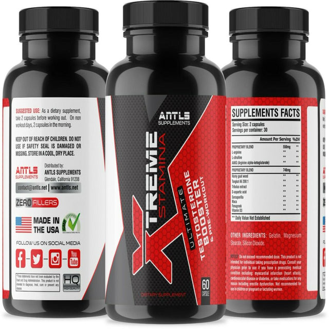 Testosterone Booster,Male Enhancing Pills,Pre Workout,Nitric Oxide Supplement, L Arginine,L Citrulline,Tribulus Terrestris, Tongkat Ali, Maca, Horny Goat Weed,Perfor,Mance,Enhance,Ment,Enlarge,Ment