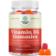 Chewable Vitamin D Gummies for Adults - Delicious Daily 2000IU per Serving Vitamins for Adults Immune Support plus Muscle and Bone Health - Gluten and Gelatin Free Non-Gmo Fruit Flavors 120 Gummies