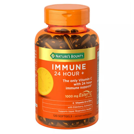 Nature'S Bounty Immune 24 Hour+, 120 Softgels