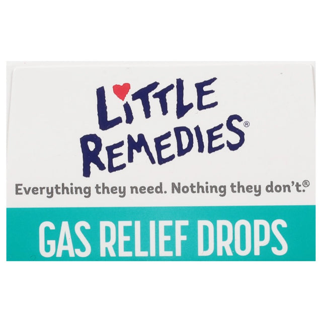 Little Remedies Gas Relief Drops, Natural Berry Flavor, Safe for Newborns, 1 Fl Oz