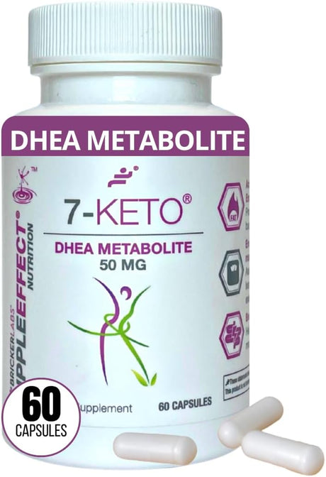 7-Keto DHEA Metabolite 50 Mg Dietary Supplement for Weight Management, Safe and Effective Weight Management Support, 60 Capsules