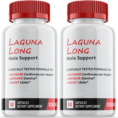 (2 Pack) Laguna Long - Dietary Supplement - 120 Capsules