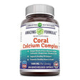 Amazing Nutrition Amazing Formulas Coral Calcium Complex Dietary Supplement - 1000 Mg - 200 Quick Release Capsules - Promotes Healthy PH Balance - Supports Healthy Bones and Teet