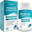 Probiotics CFU Potency Gut Health Women Men 60 Capsules