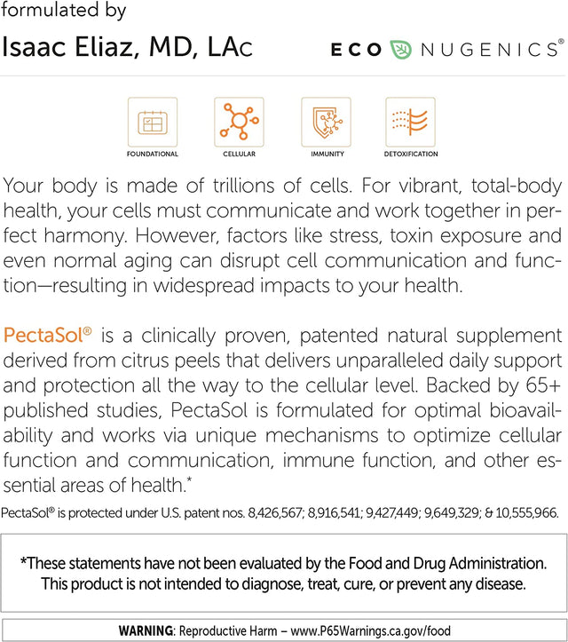 Econugenics Ultimate Cellular Health & Immune Support Pack | Honopure - Magnolia Bark Extract, 120 Capsules| Pectasol-C Modified Citrus Pectin, 454 Grams Bundle