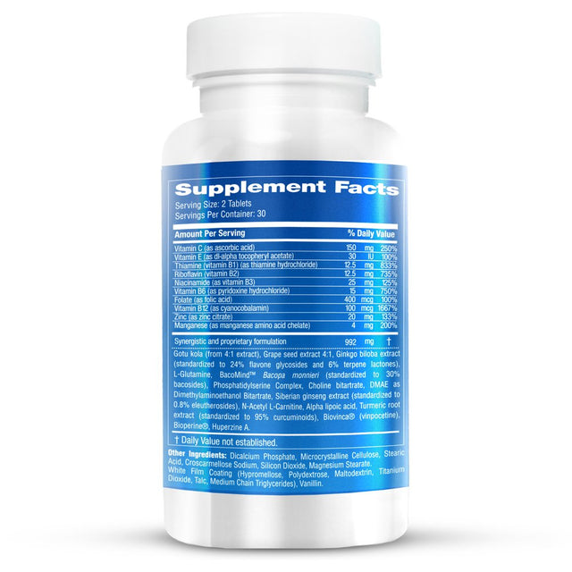 Constant Focus - Premium Natural Nootropic Brain Health Supplement