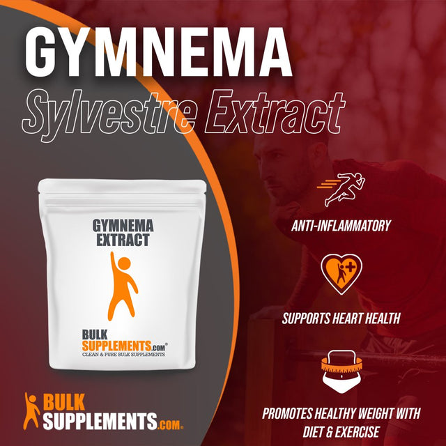 Bulksupplements.Com Gymnema Extract Powder, 500Mg - Supports Heart Health (250G - 500 Servings)