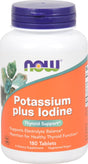 Now Foods Potassium plus Iodine -- 180 Tablets