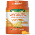 Vitamin D3 Gummies | 2000 IU | 50MCG | 70 Count | Vegetarian, Non-Gmo, Gluten Free | Pineapple Flavor | by Nature'S Truth