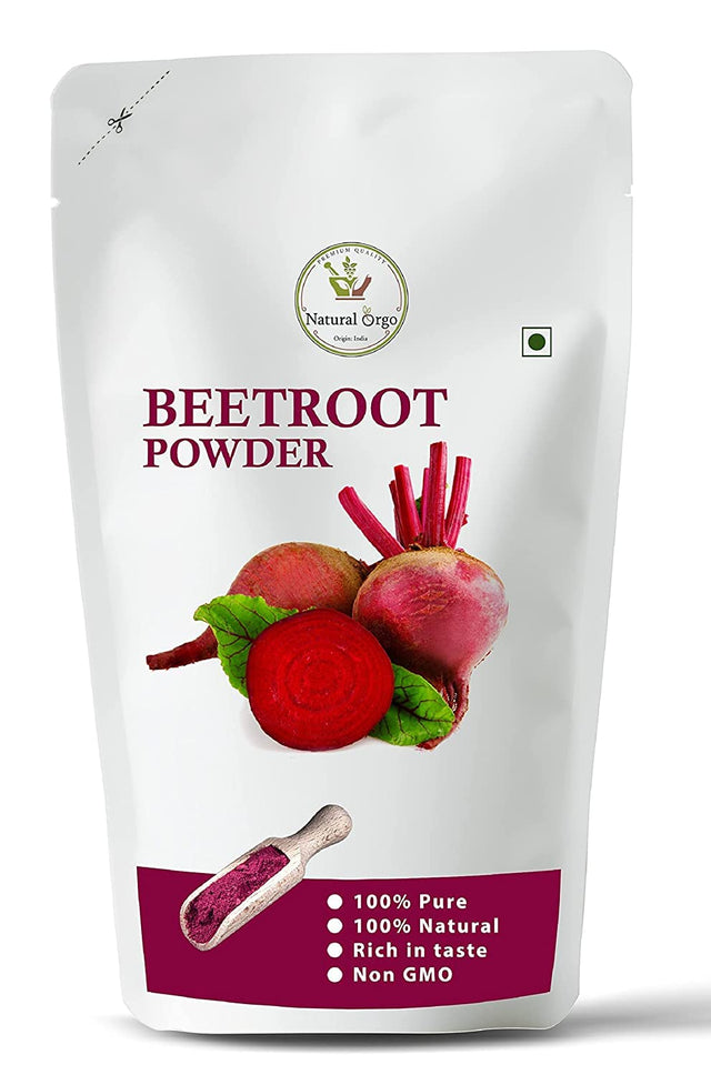 NATURAL ORGO BEET ROOT POWDER - 500 GM / DIETARY FIBER