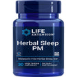 Life Extension Herbal Sleep PM - Lemon Balm, Honokiol & Chamomile Extracts Benefit Healthy Sleep - Gluten-Free, Non-Gmo - 30 Vegetarian Capsules