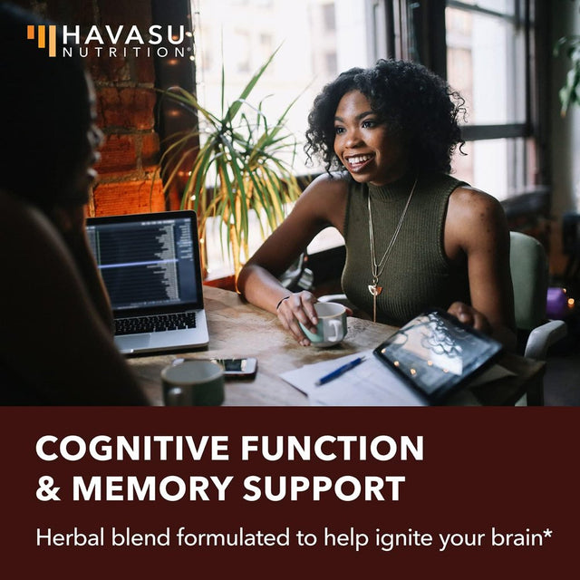 Havasu Brain Supplement for Memory and Focus | Natural Nootropics Brain Support Supplement, 30Ct