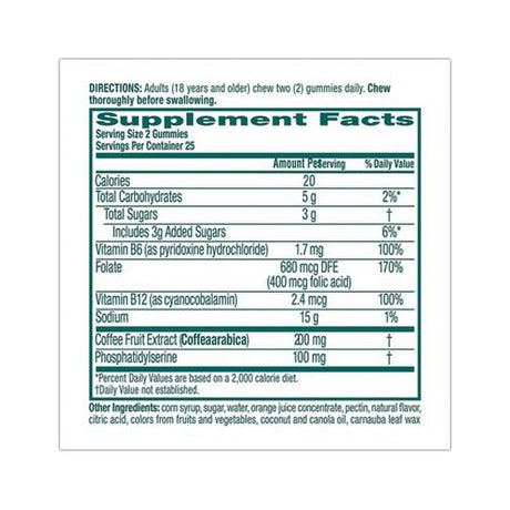 Brain Performance plus Gummies 50 Count