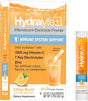 Hydralyte Electrolytes plus Immunity, Citrus Low Sugar Rapid Rehydration Powder - Lightly Sparkling Electrolyte Powder Packets with 1,000Mg Vitamin C and Zinc for an Immune Boost (8Oz Serve, 12 Count)