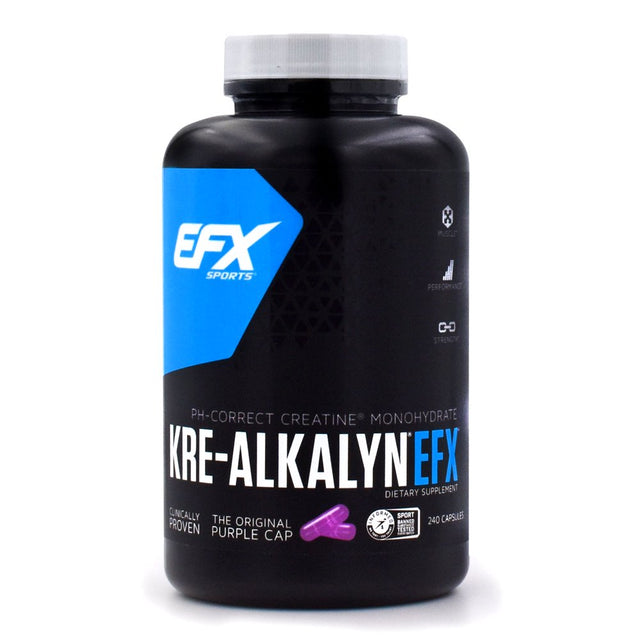 EFX Kre Alkalyn Creatine & Testovox Bundle: Testosterone Boosting, Comprehensive Lean Muscle Stack