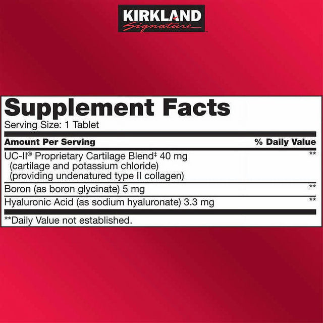 KS Triple Action Joint Health, 110 Coated Tablets