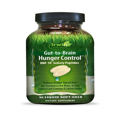 Irwin Naturals Gut-To-Brain Hunger Control, 56 Soft Gels