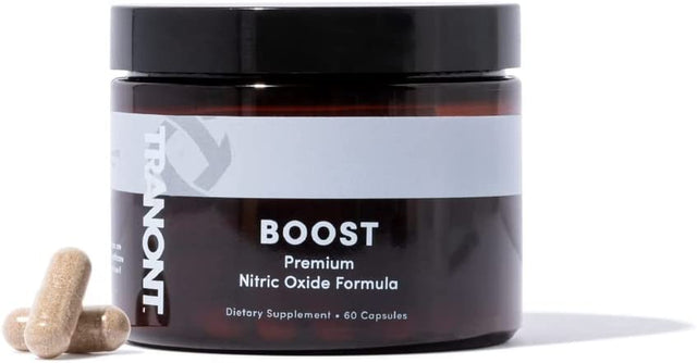 Tranont Boost - Premium Nitric Oxide Supplement Formula - Promotes Optimal Health - Improves Performance - Daily Nitrate Supplement - 60 Capsules