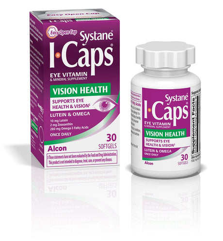 I-Caps Lutein & Omega-3 Eye Vitamin Softgels, 10 Mg, 30 Ct