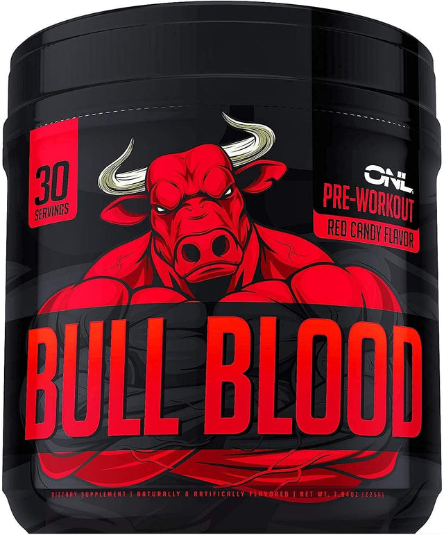 Bull Blood Ultimate Energy Boost - Extra Strength Energy, Focus, Blood Flow with Nitric Oxide, Creatine, Lion'S Mane, Effective Pre Workout and Nitric Oxide Booster for Men and Women