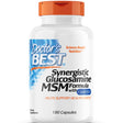 Doctor'S Best Synergistic Glucosamine MSM with Optimsm, Non-Gmo, Gluten Free, Soy Free, Joint Support, 180 Caps