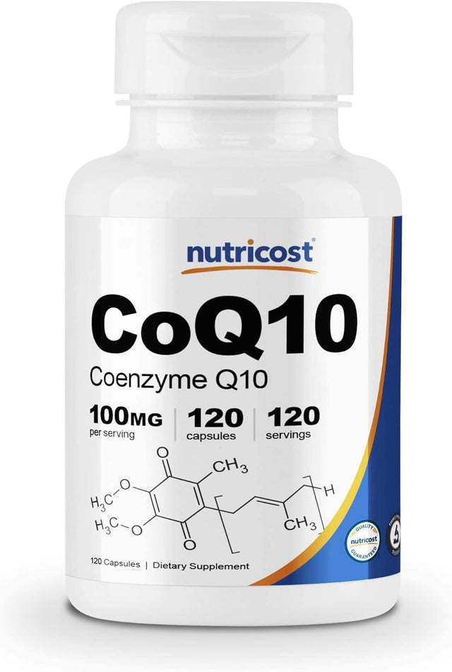 Nutricost Alpha Lipoic Acid 600Mg, 240 Caps & Coq10 100Mg, 120 Caps & Acetyl L-Carnitine 500Mg, 180 Caps