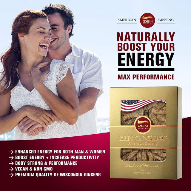 Special Deal: 2 Boxes of American Ginseng Root (4Oz/Box) Small Short round and Very Flavored Wisconsin Ginseng