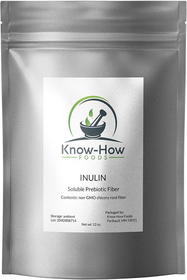 Inulin (Chicory Root Extract Fiber) 12 Oz