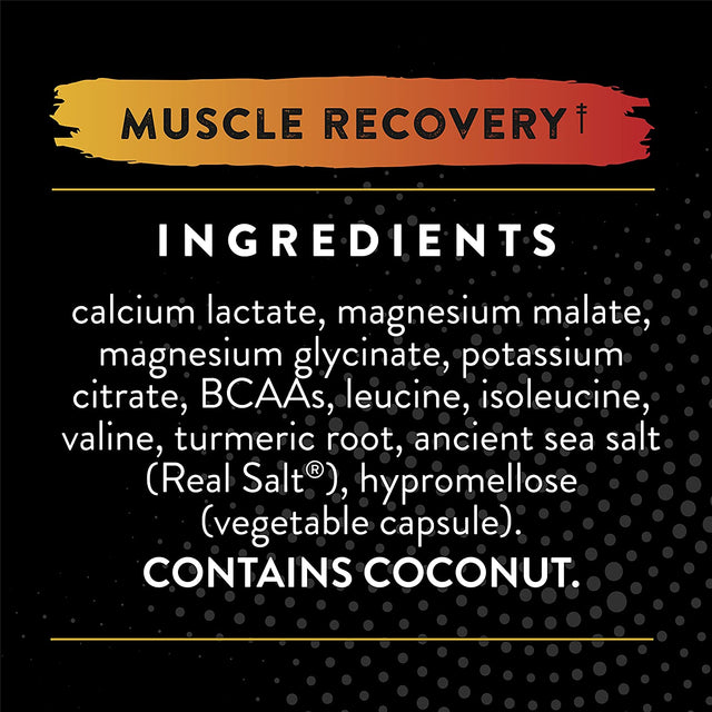 REDMOND Re-Lyte Muscle Recovery Capsules, 120 Count