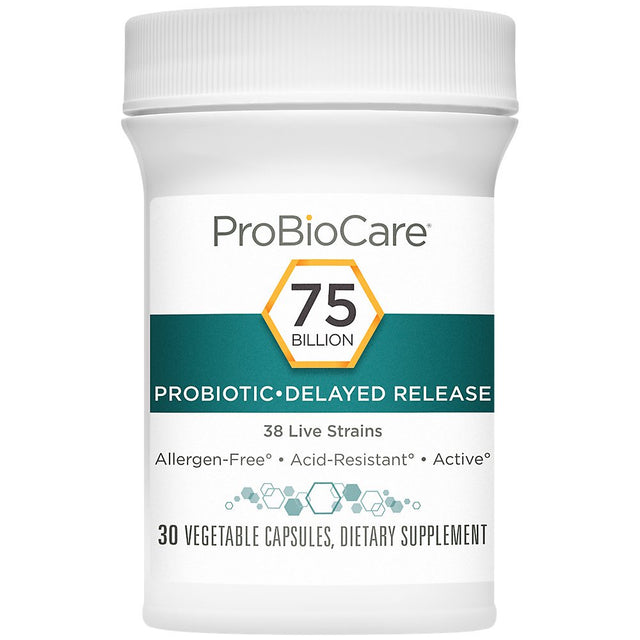 Probiotic - 75 Billion Cfus - Supports Digestive Health (30 Vegetable Capsules)