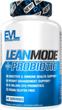 Evlution Nutrition Leanmode + Probiotic, Advanced Probiotic Capsule Supplement, 15 Billion Cfus per Serving, Digestive Support & Gut Health (40 Servings)