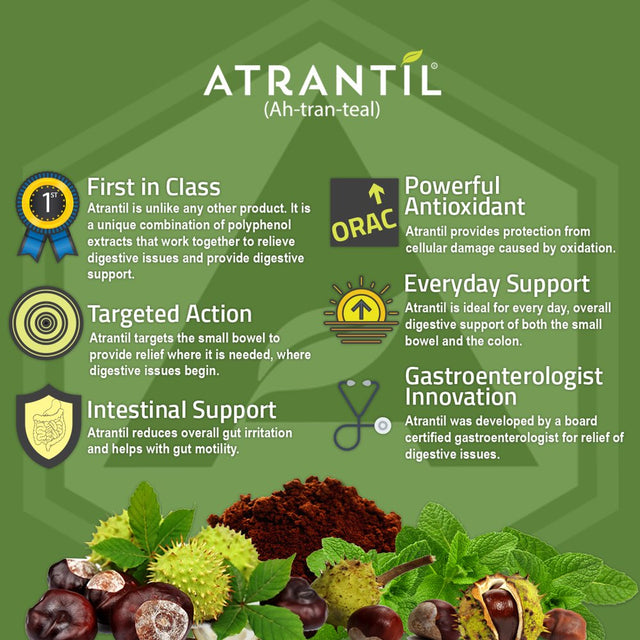 Atrantil - Digestive Health Support - 90 Capsules