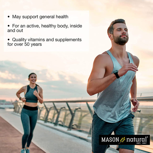 MASON NATURAL Fat Burner Therapy with Chromium, Calcium and Vitamin B6 - Promotes Healthy Body Weight, Supports Weight Management Goals, 60 Capsules (Pack of 3)