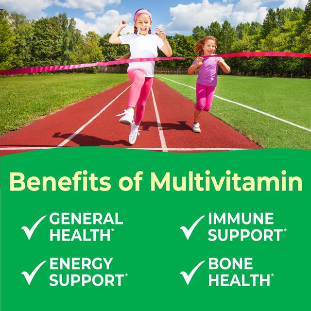 Vitaworks Kids Multivitamin with Iron & Minerals - Digestive Support for Children - 120 Chewables