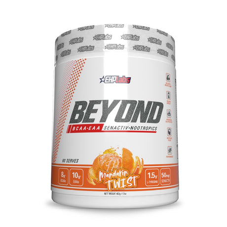 Ehplabs beyond BCAA Powder Amino Acids Post Workout Recovery - Bcaas Essential Amino Acids EAA Supplements Powder - 10G Amino Acids Supplement for Muscle Recovery, 60 Servings (Grape Lollipop)