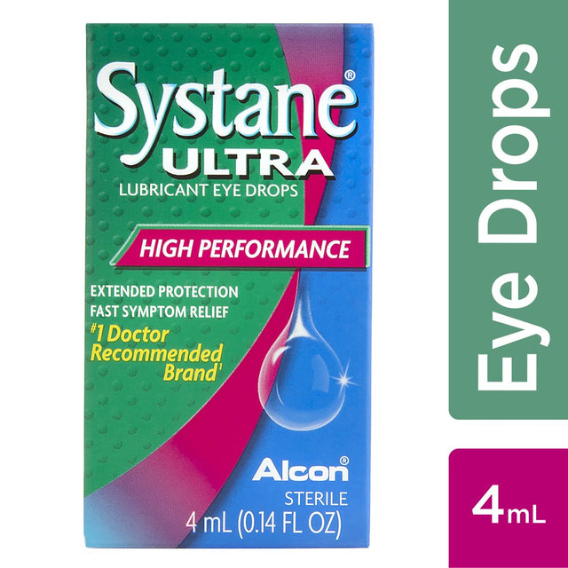 SYSTANE ULTRA Lubricant Eye Drops for Dry Eye Symptoms, 4Ml