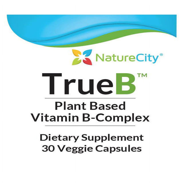 Trueb - Plant Based Vitamin B Complex by Naturecity (Vegan Friendly)