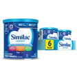 Similac® Advance®* Powder Baby Formula with Iron, DHA, Lutein, 12.4-Oz Can, Pack of 6