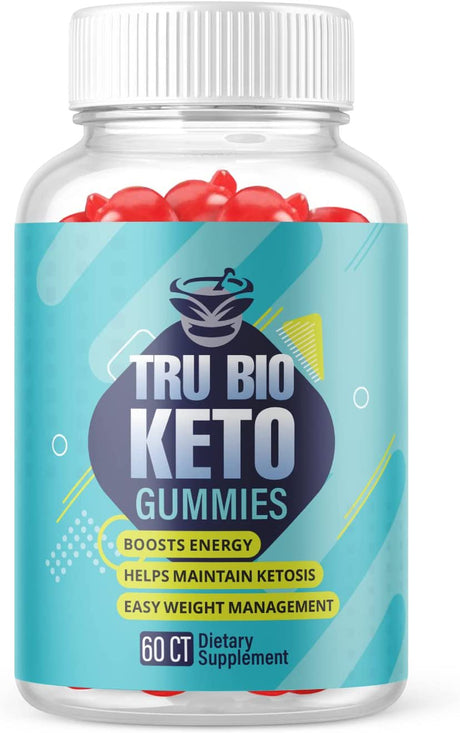 (1 Pack) Tru Bio Keto ACV Gummies - Supplement for Weight Loss - Energy & Focus Boosting Dietary Supplements for Weight Management & Metabolism - Fat Burn - 60 Gummies