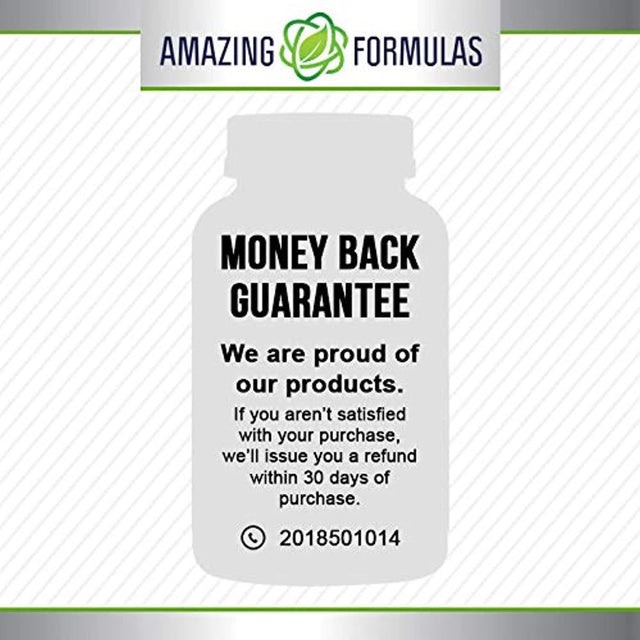 Amazing Formulas Konjac Root - 2000 Mg per Serving of 3 Veggie Capsules, 180 Veggie Capsules per Bottle - Supports Healthy Weight Management, Supports Digestive Health, Promotes Feeling of Satiety*