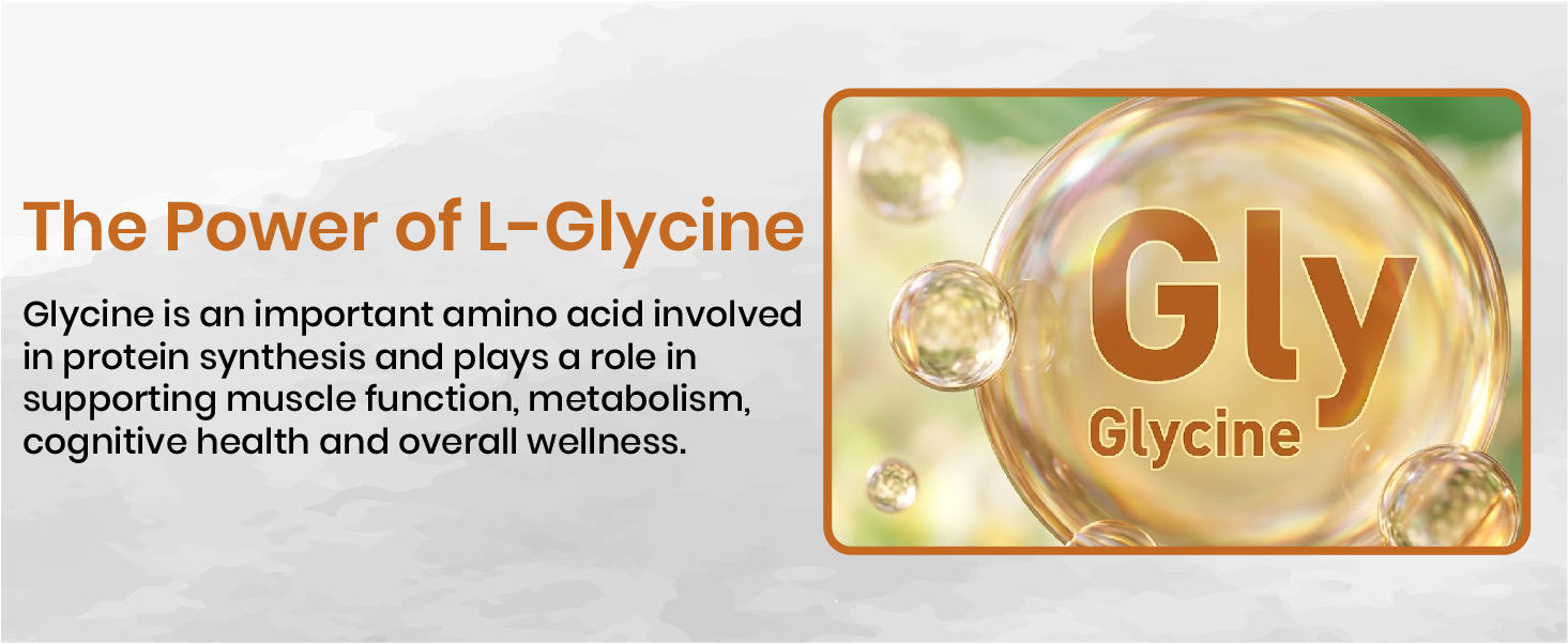 Vlado’s Himalayan Organics L-Glycine 500mg Supplement For Men And Women I Supports Muscle Health, Brain & Sleep Health | Support Strong Immune System & Cellular Health -120 Veg Capsules