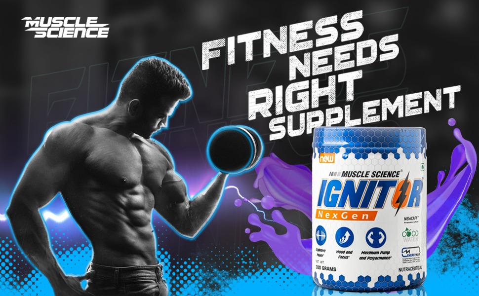 Ignitor Nextgen 25 Serv. Pre Workout, 3850 mg Beta Alanine, 140 mg Taurine for Endurance, 1000 mg Arginine for Pump, 260 mg Caffeine and 150 mg Tyrosine for Energy & Focus. (GUAVA)