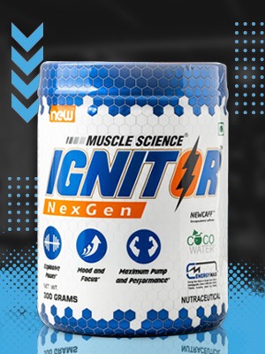 Ignitor Nextgen 25 Serv. Pre Workout, 3850 mg Beta Alanine, 140 mg Taurine for Endurance, 1000 mg Arginine for Pump, 260 mg Caffeine and 150 mg Tyrosine for Energy & Focus. (GUAVA)