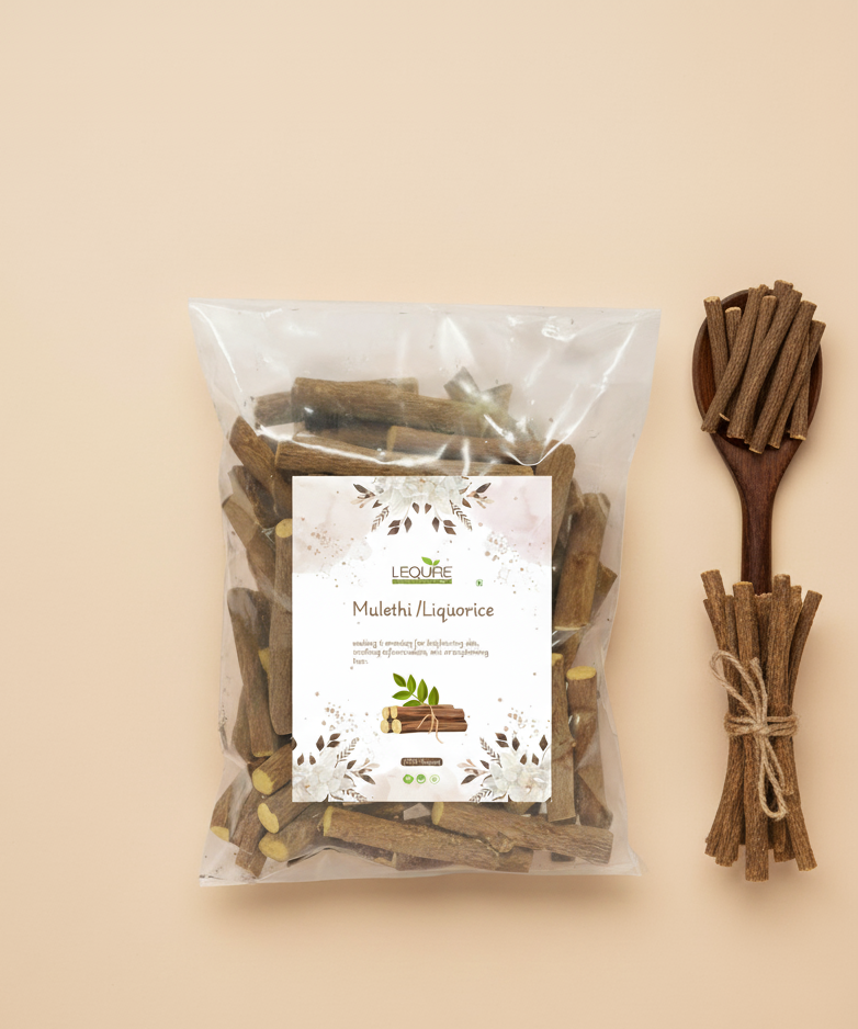 Mulethi Sticks (Licorice Root) - yashtimadhu (200gram) for your health - Skin and Hair Care,100% Natural | No Added Preservatives