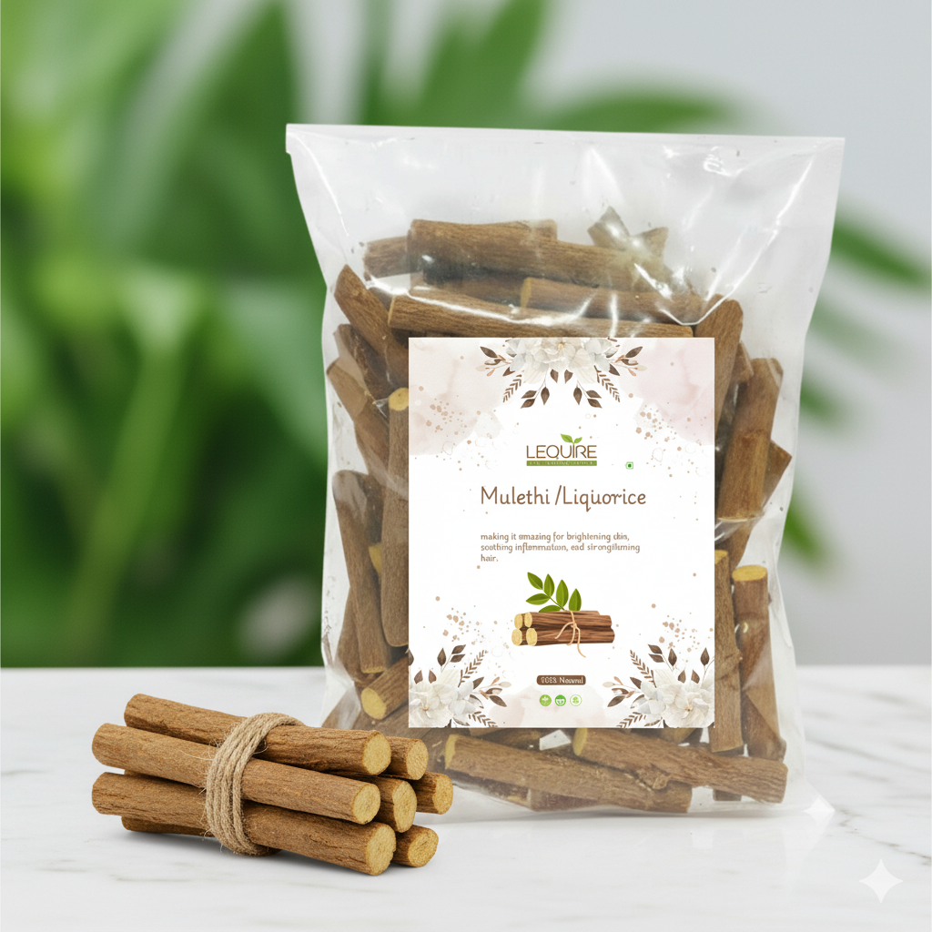Mulethi Sticks (Licorice Root) - yashtimadhu (200gram) for your health - Skin and Hair Care,100% Natural | No Added Preservatives